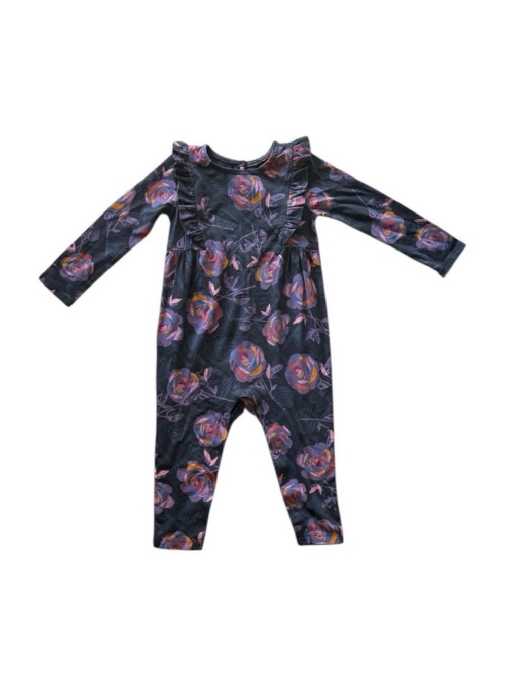 Tea Collection Ruffle Sleeve Baby Romper size 18-24m